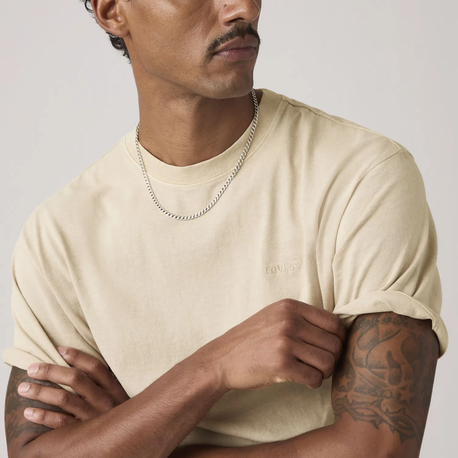 Оригинальная винтажная футболка Red Tab с эффектом окрашивания ткани Levi's — фото 2