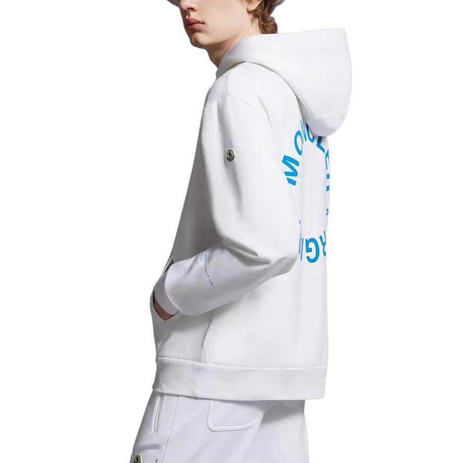 Фрагмент Дизайн X FRGMT SS23 Свитшот Унисекс Белый Moncler — фото 4