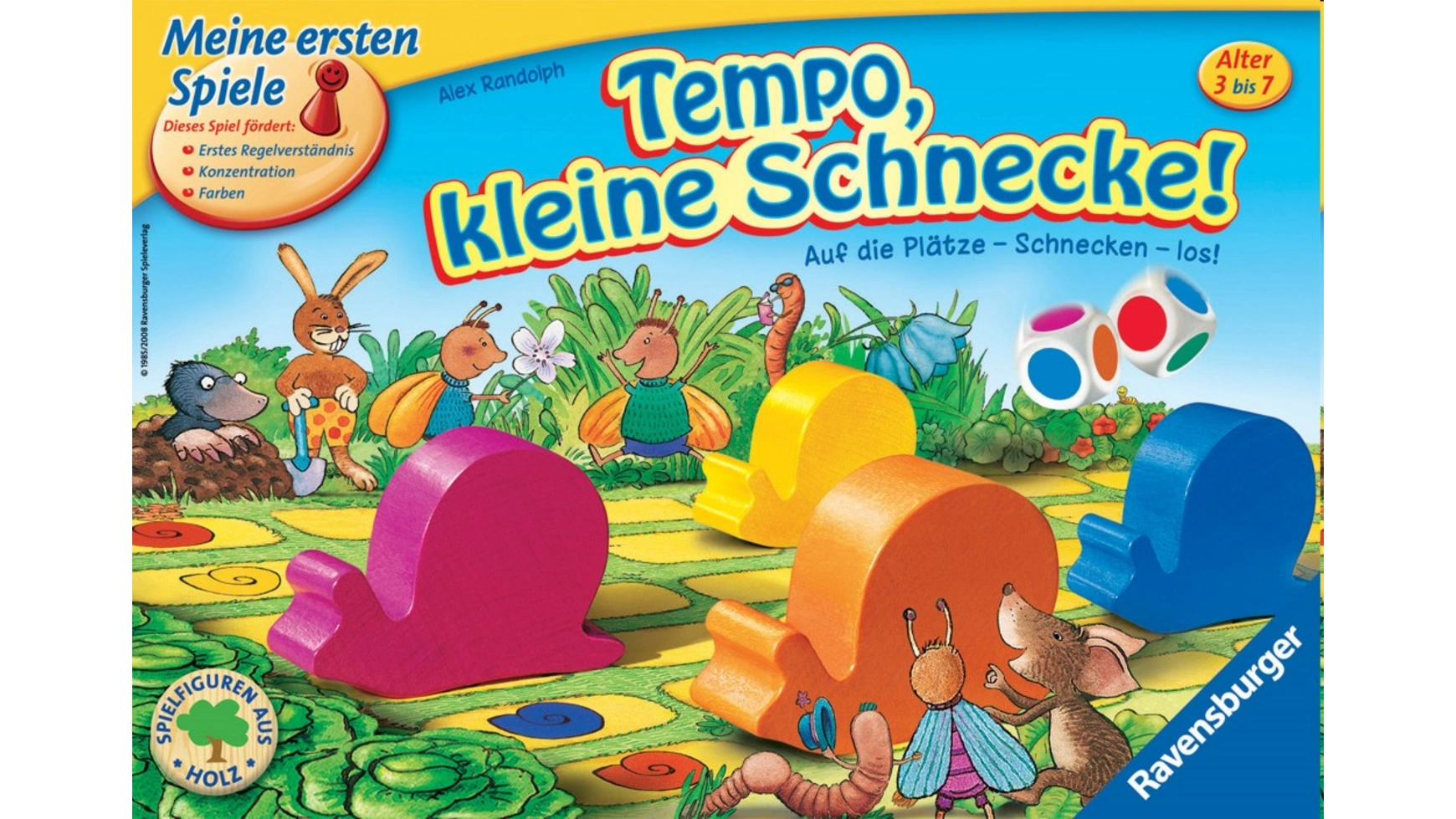 

Ravensburger Spiele быстрее, маленькая улитка!
