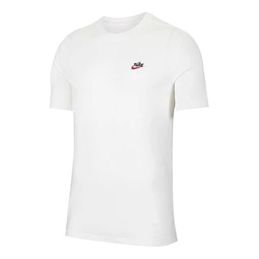 

Футболка Nike Sportswear Heritage Small Logo Solid Color Short Sleeve White, белый