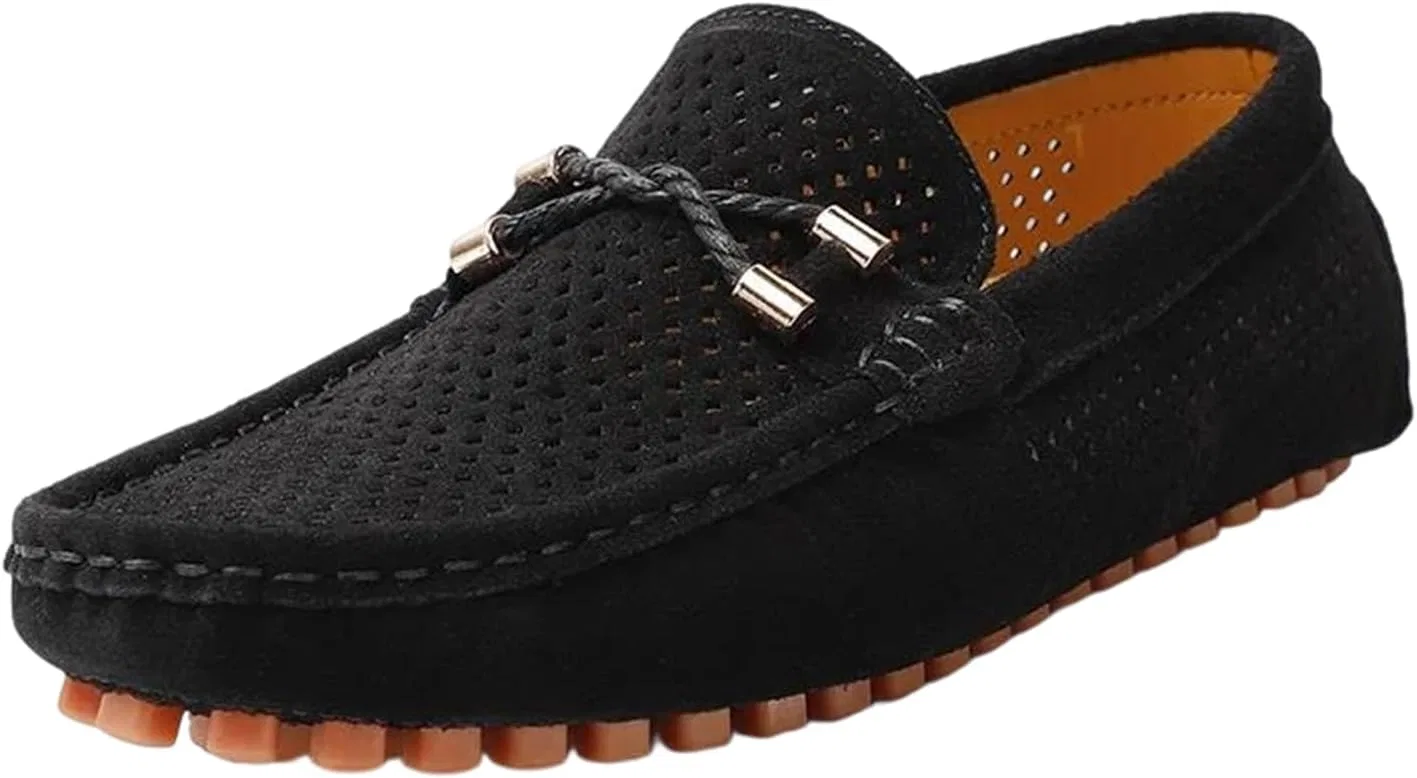 Мокасины мужские повседневные перфорированные Adhdyuud Driving Loafers, New5