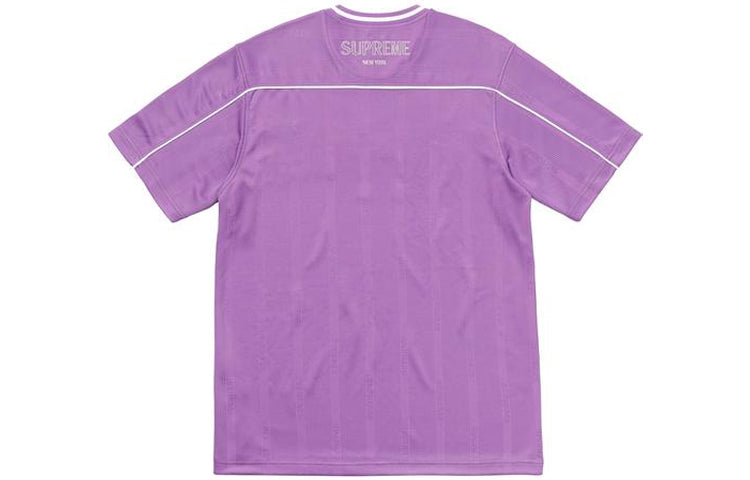 Футболка Supreme SS18 Dazzle Warm Up Top Light Purple Tee, фиолетовый — фото 2
