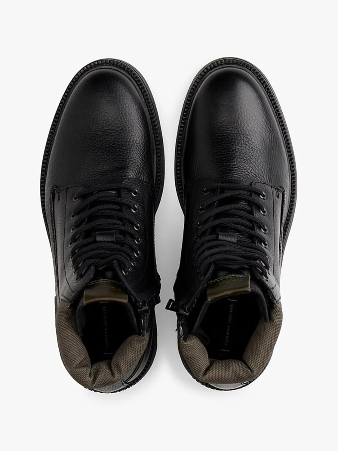 Мужские ботинки Hilfiger Comfort Lwt Wrm Mx Tommy Hilfiger Fm0fm05595Средние ботинки, черный — фото 3