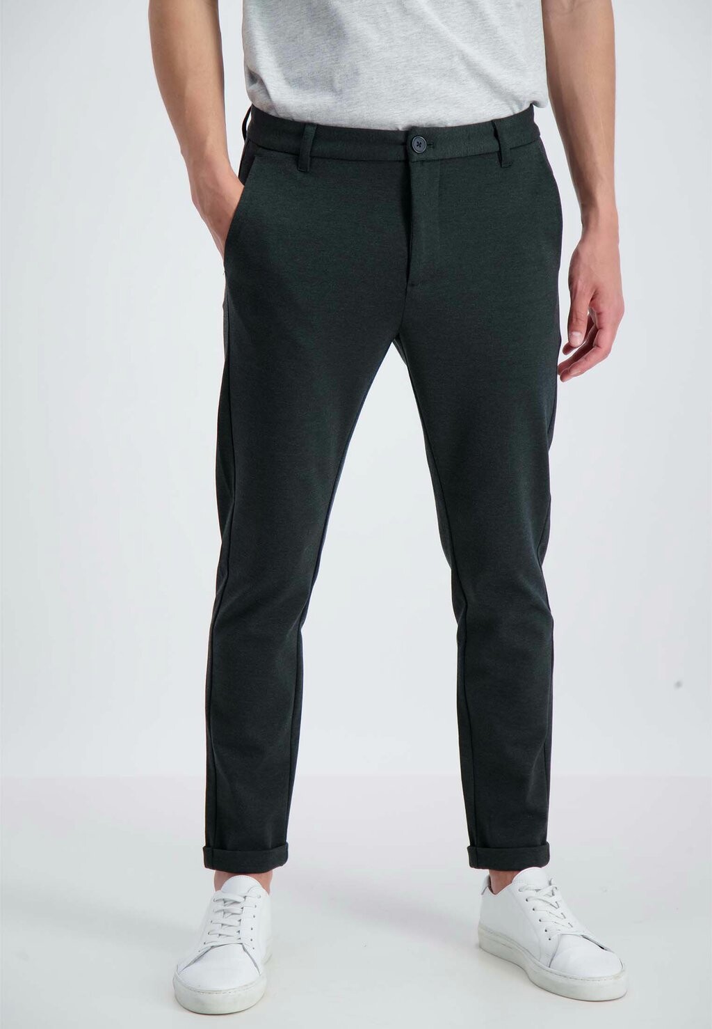 

Брюки парусиновые Superflex Cropped Lindbergh, армейский микс