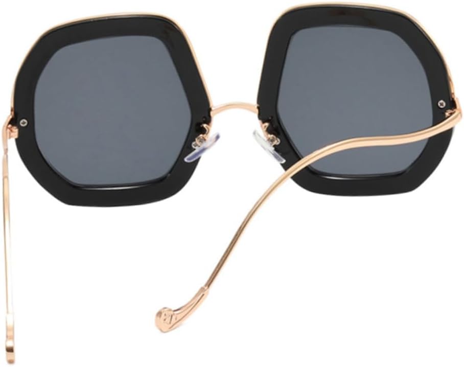 

Крупные женские солнцезащитные очки в черной оправе со стразами и блестками, летние солнцезащитные очки с защитой от УФ-излучения, декоративные очки для женщин для активного отдыха на природе SOLUSTRE, As shown - Material: Plastic