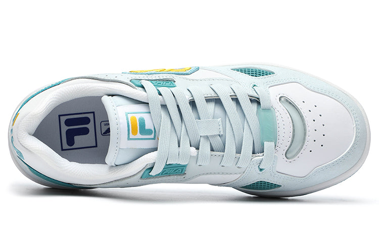 Кроссовки (WMNS) Fila Fusion Shoes 'White Light Blue', синий — фото 3