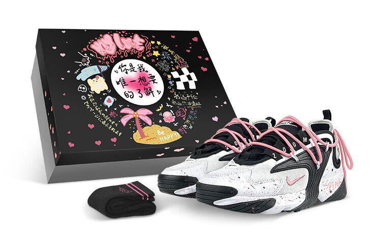 

Кроссовки Zoom 2K унисекс средней высоты, черные/белые/розовые Nike, Черный, Кроссовки Zoom 2K унисекс средней высоты, черные/белые/розовые Nike