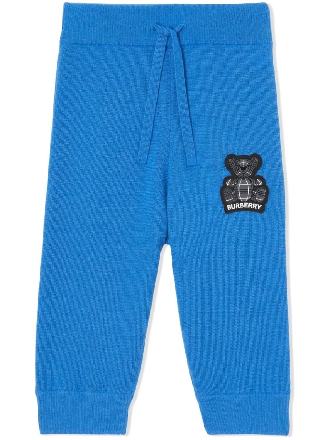 

Кашемировый костюм с аппликацией Thomas Bear Burberry Kids, синий