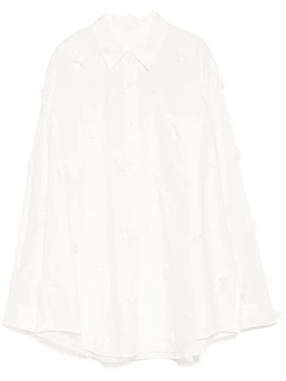 

Рубашка с бантом JNBY, белый