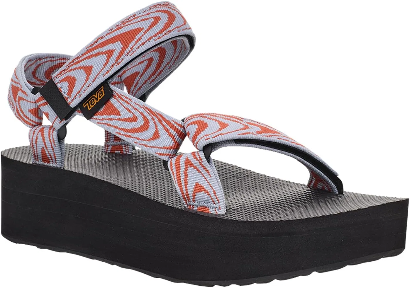 Универсальные сандалии от Teva Flatform, светло-голубой/светло-голубой