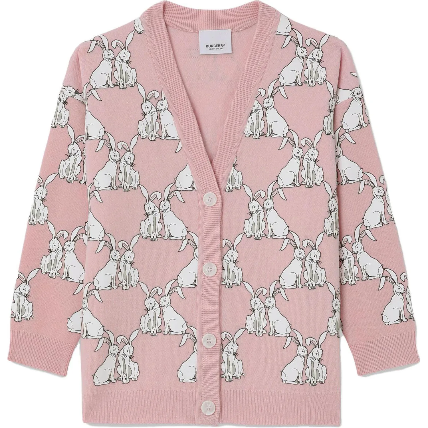 Burberry Свитер SS23 Frosted Pink детский