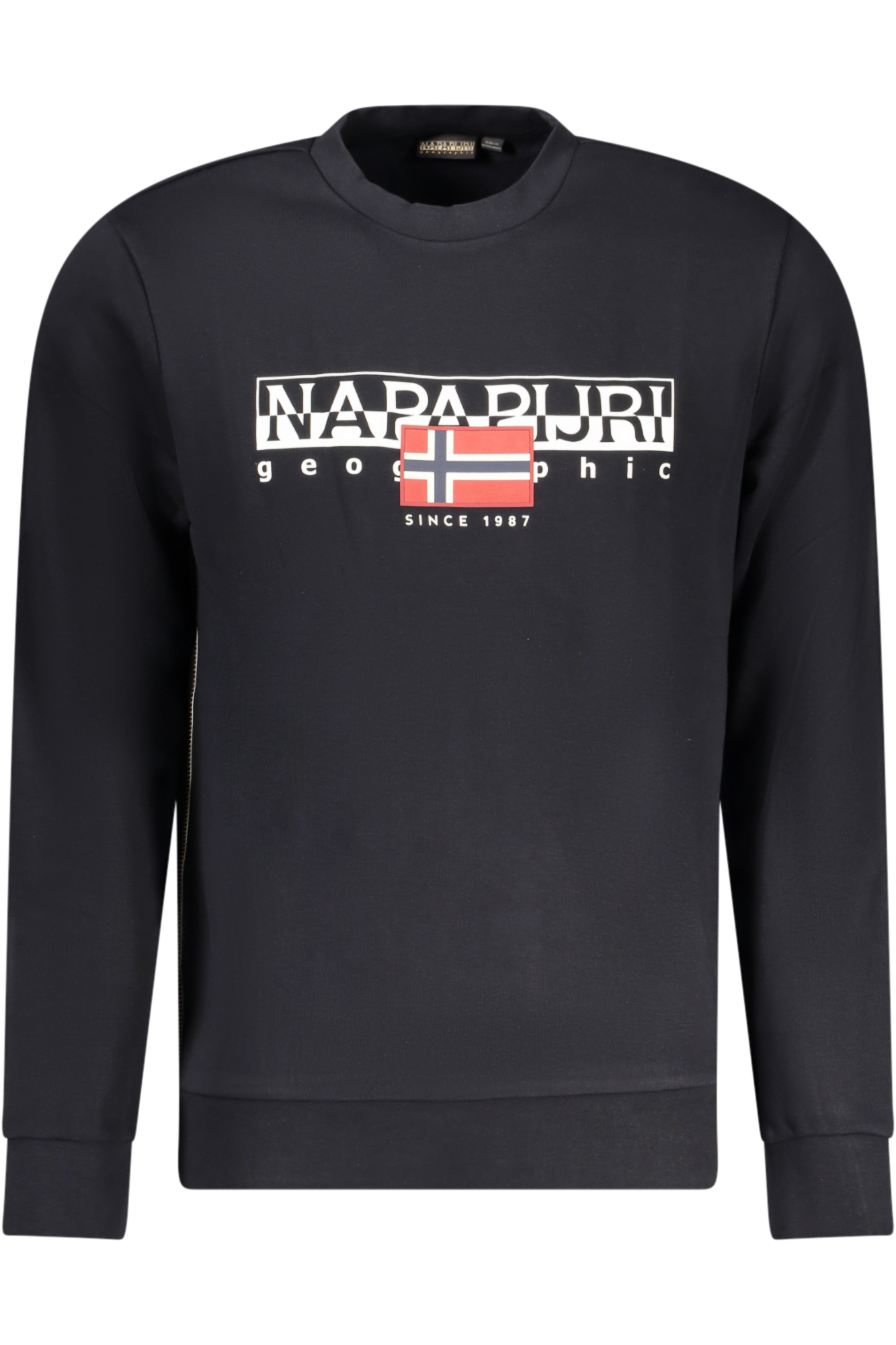 

Толстовка Napapijri с логотипом, черный / белый / красный