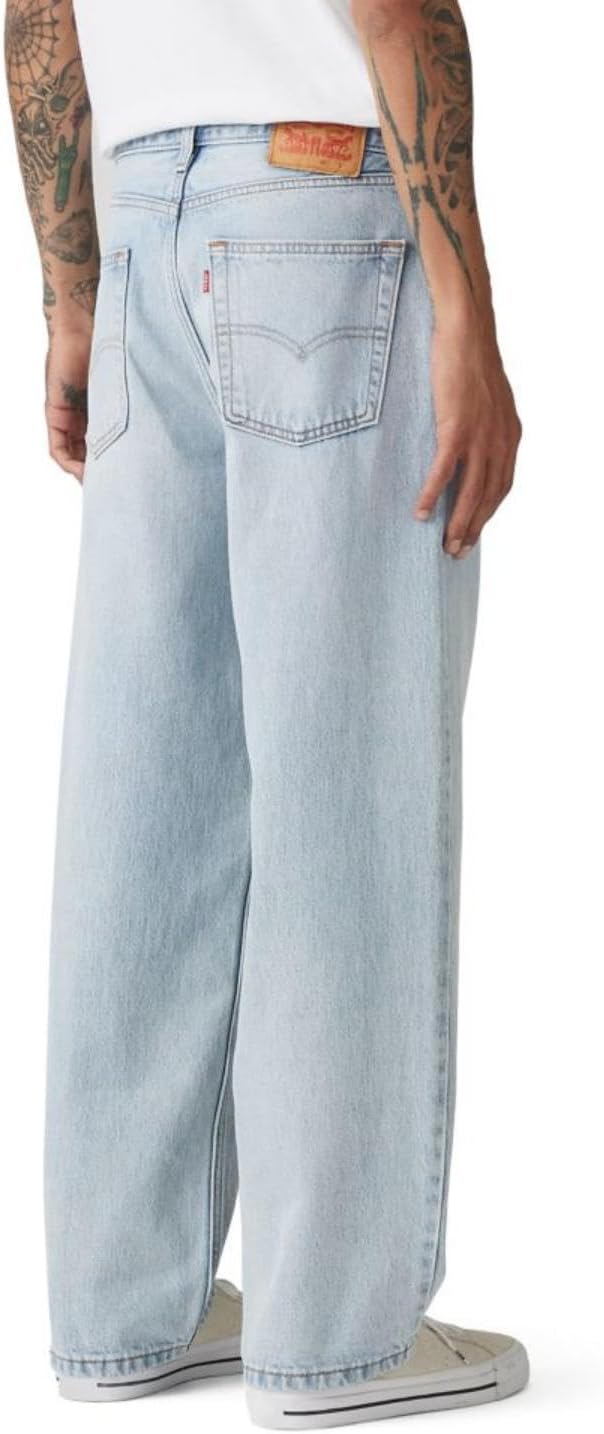 Мужские джинсы Levi's 578 Baggy Fit, светло-голубой выбеленный — фото 3
