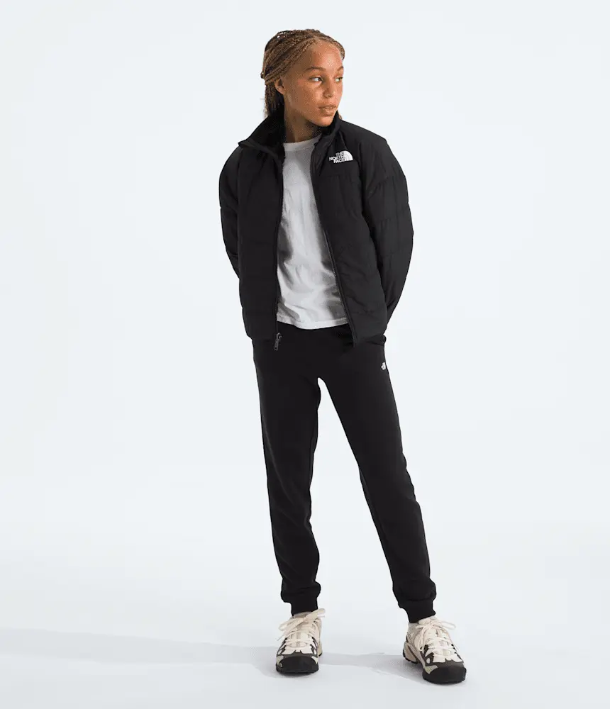 Двусторонняя куртка Shasta с застежкой-молнией для девочек The North Face, TNF Black — фото 2