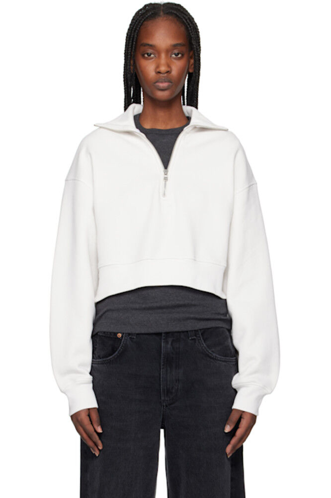 

Свитшот Off-White Bethan Quarter Zip AGOLDE