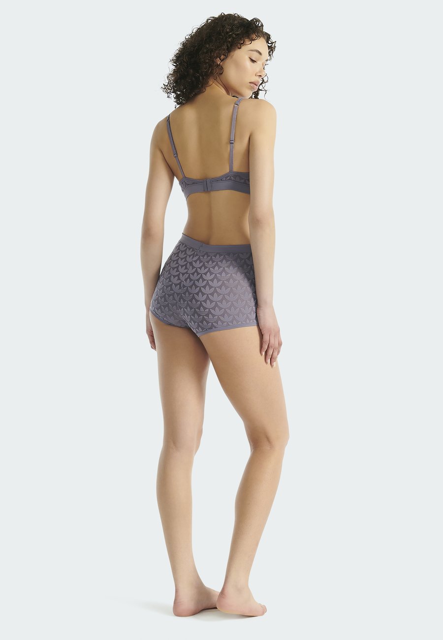 Бюстгальтер Adidas Originals Triangle bra, Violet/Dark Purple — фото 3
