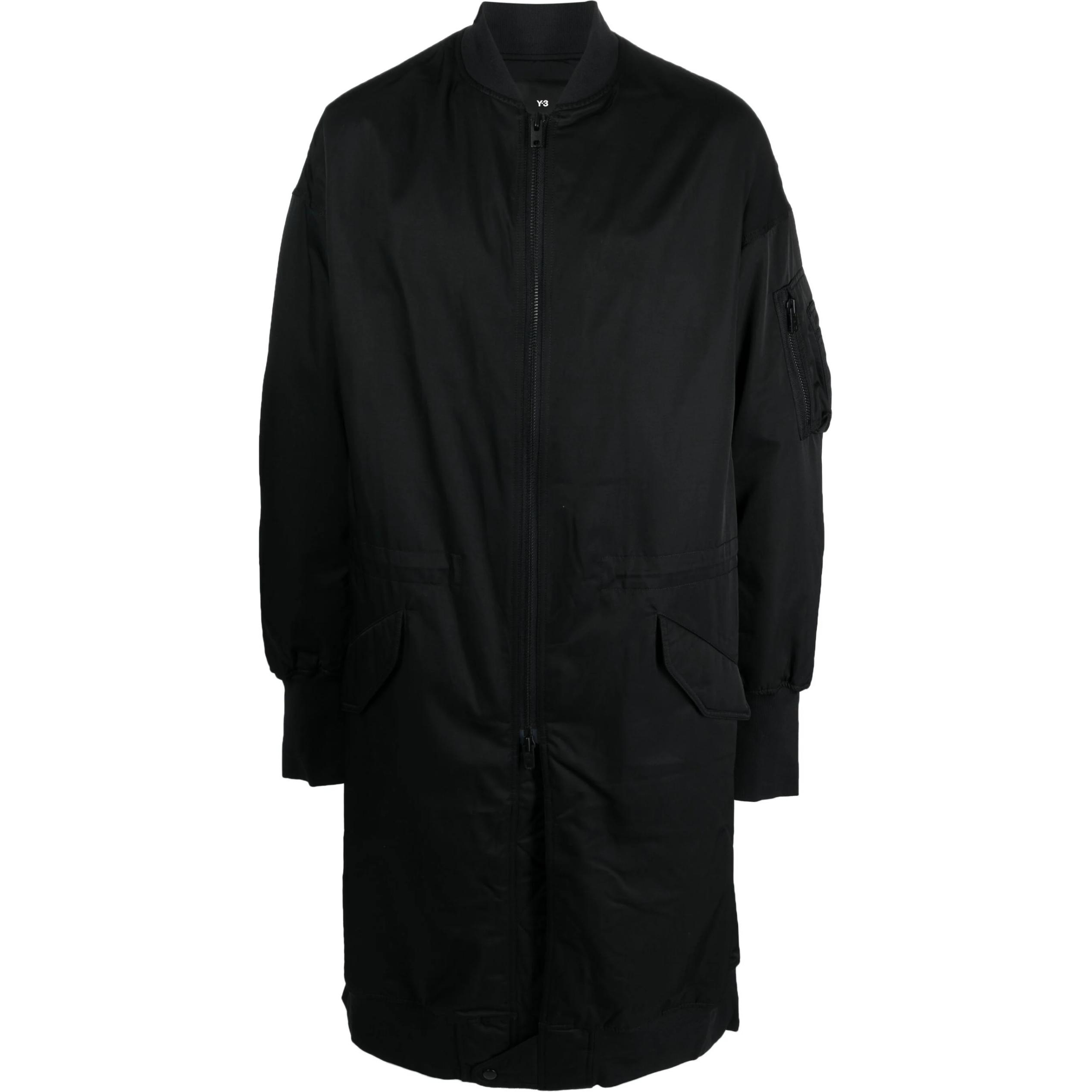

Y-3 Длинный бомбер, Black