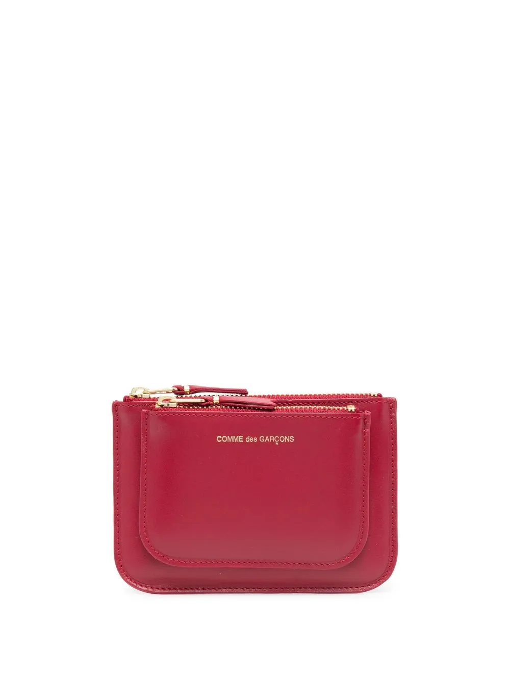 

Кошелек с логотипом Comme Des Garçons Wallet, красный