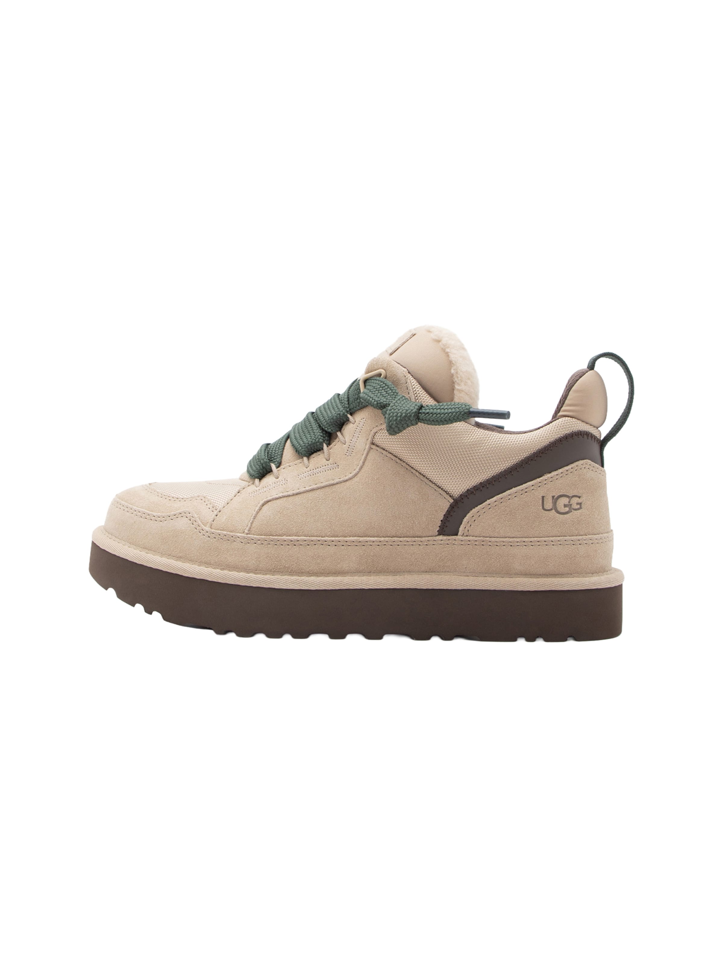 

UGG Ботинки на шнуровке 'Lowmel' в светло-бежевом цвете