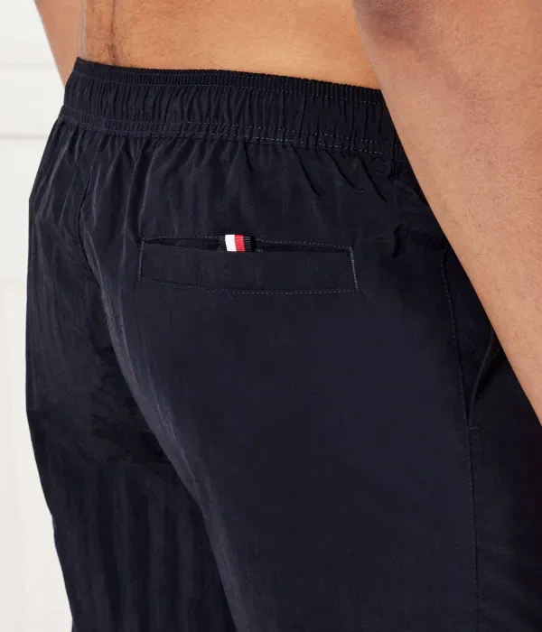Пляжные шорты regular fit Tommy Hilfiger, темно-синий — фото 4