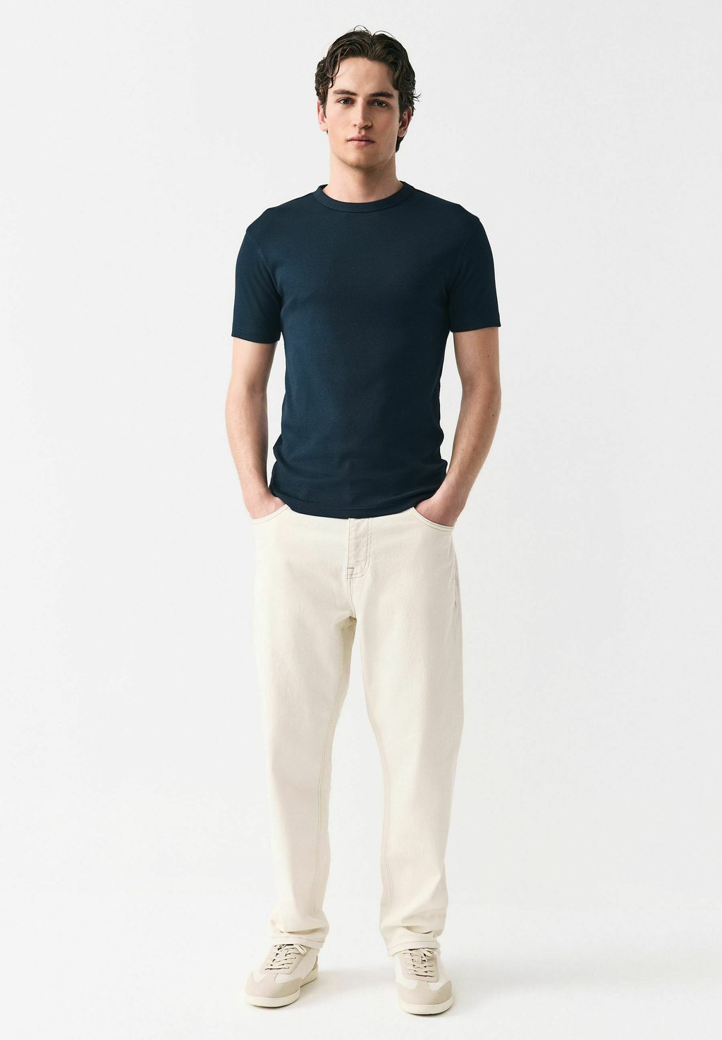Базовая футболка SHORT SLEEVE CREW Next, синий — фото 2