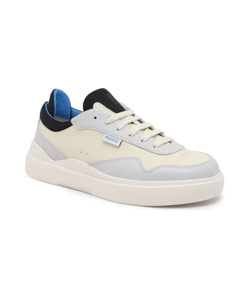 

Кожаные кроссовки Blake_tenn_tbna Hugo, бежевый