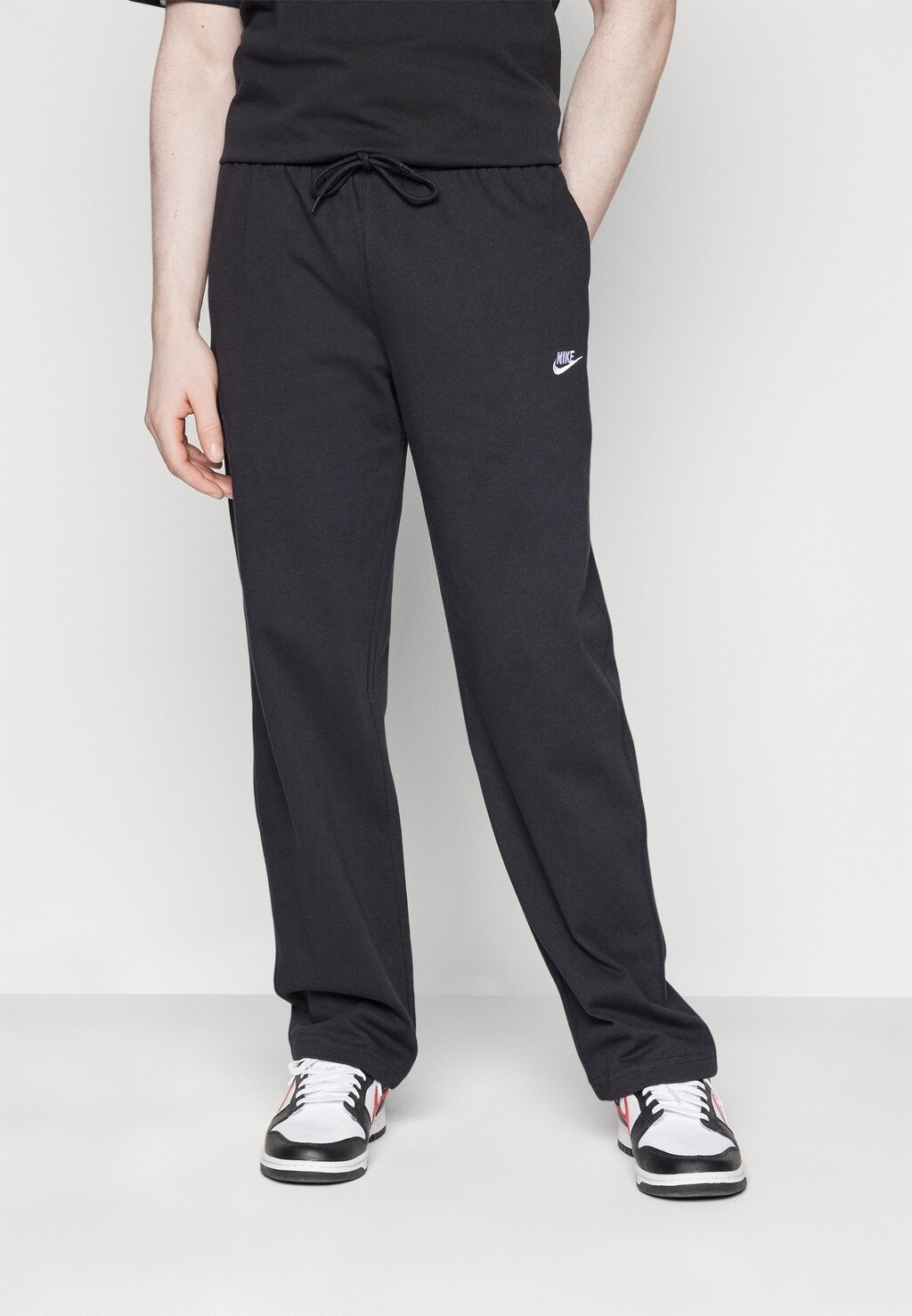 Спортивные брюки Club Knit Pant Nike, цвет black/(white) — фото 3