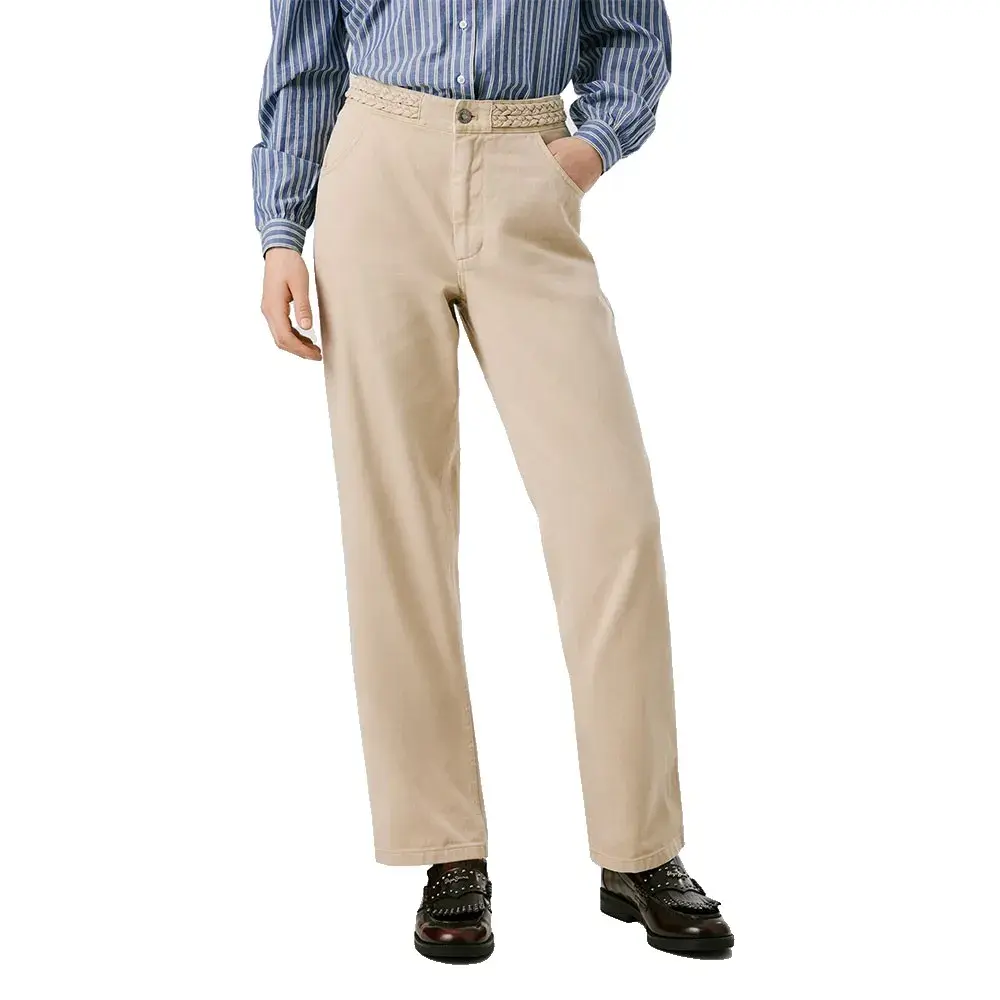 

Брюки Pepe Jeans Saura Long, бежевый