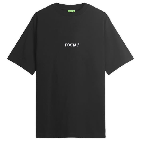 

Базовая футболка с логотипом Postal, черный