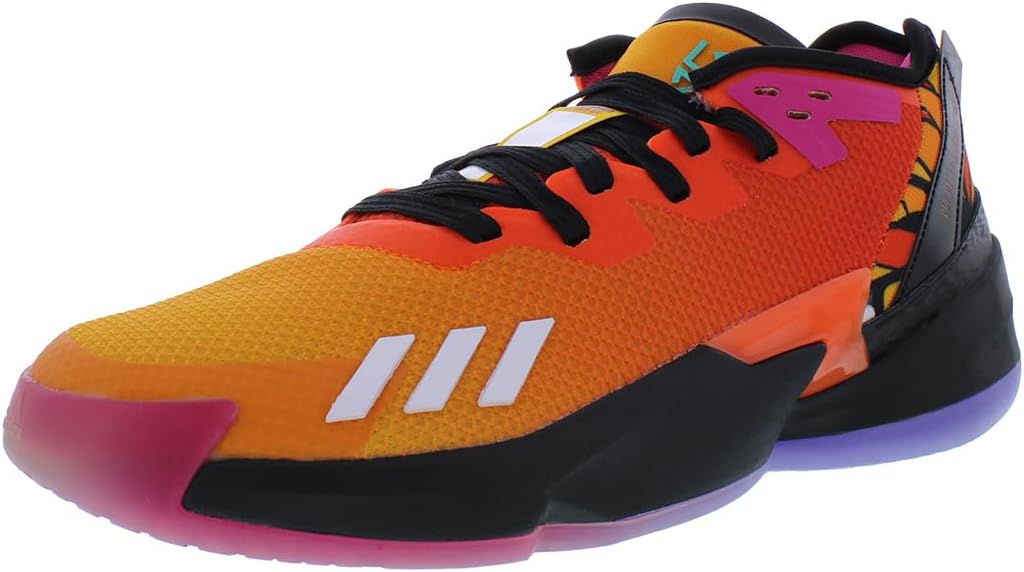 

Баскетбольные кроссовки Adidas Unisex-Adult Don Issue 4, черный/оранжевый/золотой