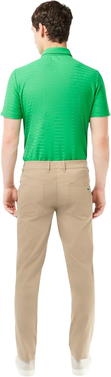 Мужские спортивные гольф-штаны Lacoste Sport Ultra Dry Slim Fit, Lion Green — фото 3