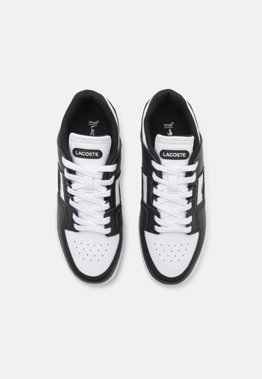 Кроссовки на шнуровке COURT CAGE 224 Lacoste, черный