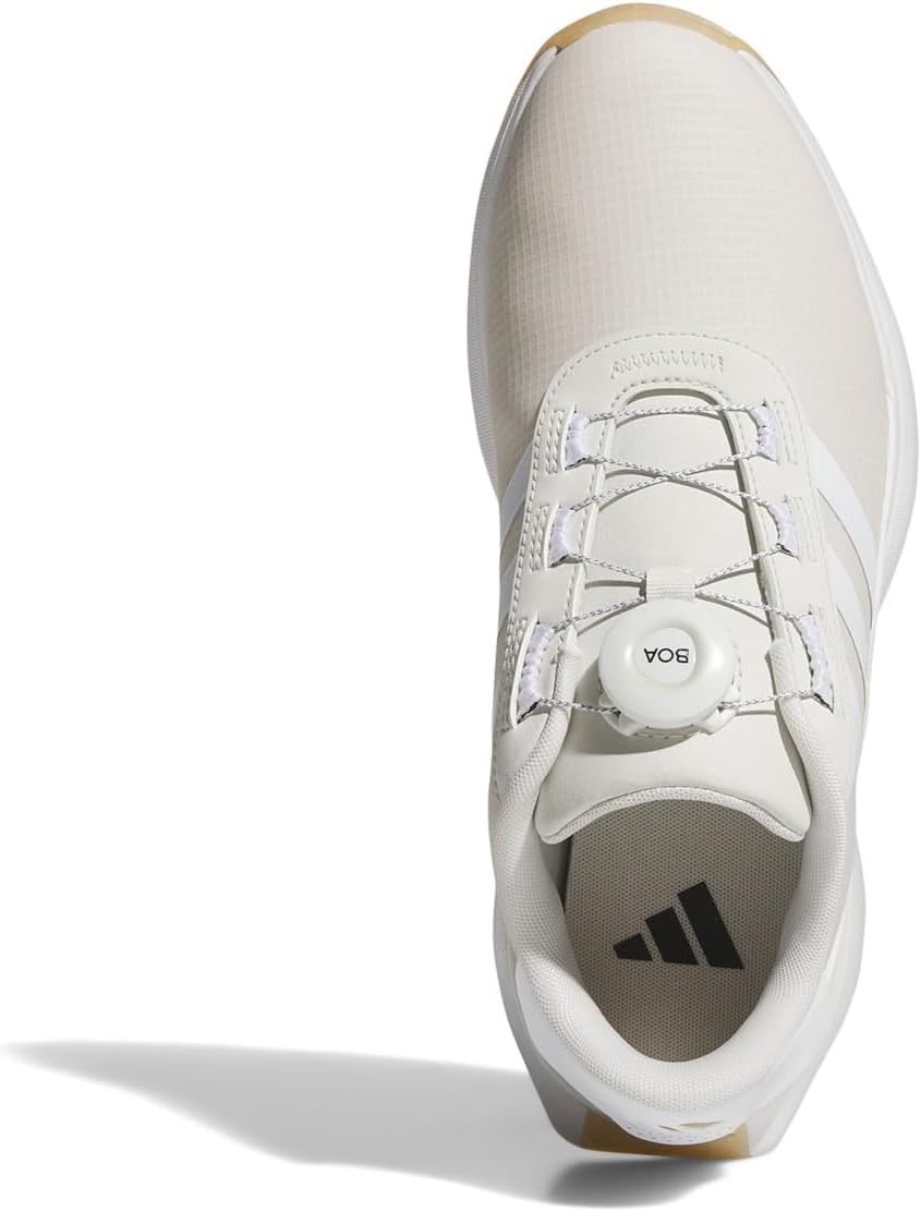 Кроссовки Adidas Golf S2G BOA 24 Golf Golf Shoes, Orbit Grey/Footwear White/Gold Metallic — фото 2