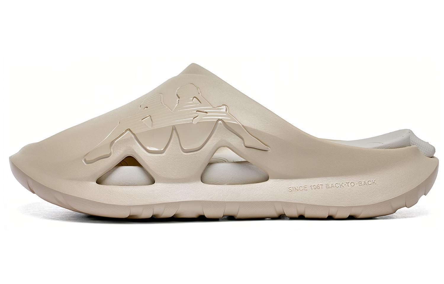 

Kappa Скользоустойчивые износостойкие шлепанцы унисекс пергаментно-коричневые, цвет Brown Parchment Paper