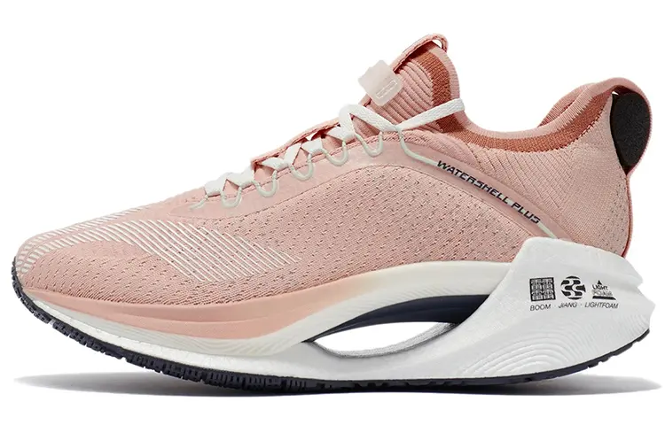 

Кроссовки женские Jueying Essential Running Shoes с низким верхом Peach Pink/Sandorange Lining