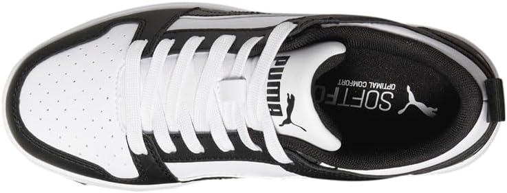 Кроссовки Puma Unisex-Child Rebound Layup Mid (для больших детей), черный — фото 4