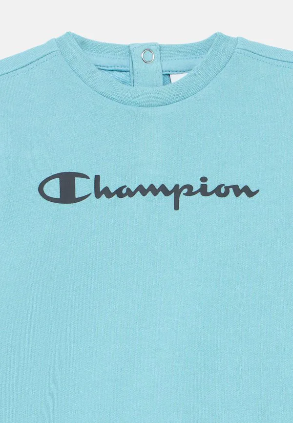 Спортивный костюм с контрастным круглым вырезом и иконками Champion, Blue — фото 4