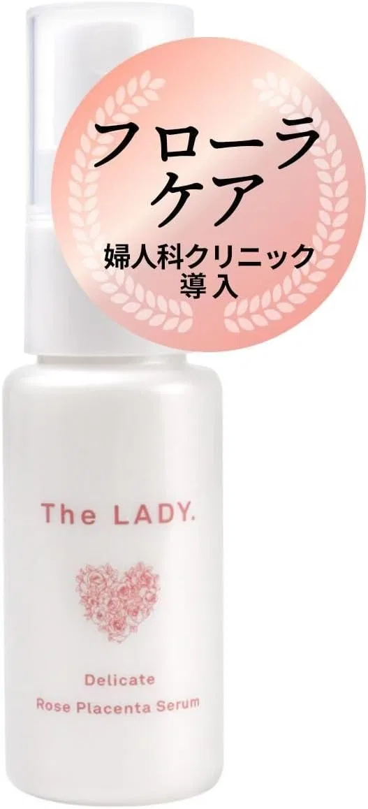 Мист The Lady. — Для лица Delicate Rose Placenta Serum, 30 мл