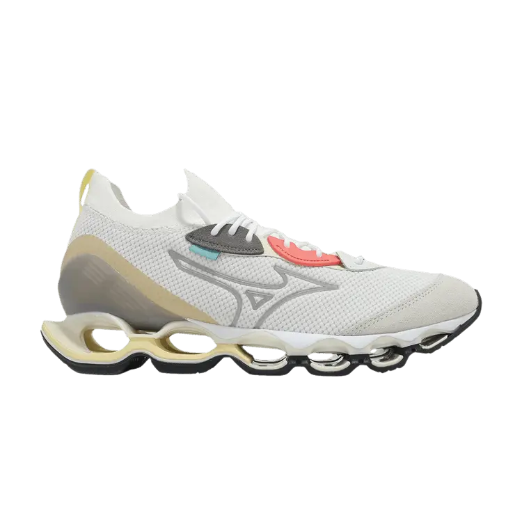

Кроссовки Mizuno Wave Prophecy B 'Nimbus Cloud Geo Peach', белый
