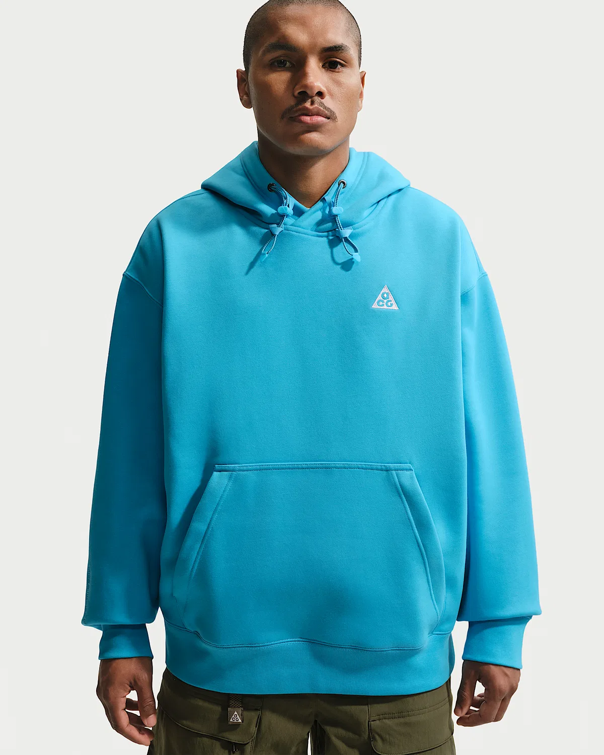 Пуловер худи Nike ACG "Tuff Fleece", Baltic Blue/Mink Brown/Summit White
