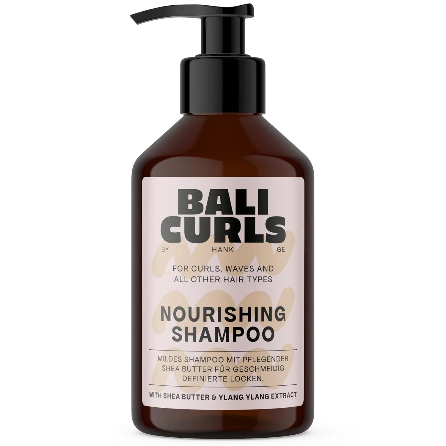 Питательный шампунь «Nourishing Shampoo» для натуральных локонов от Bali Curls Bali Curls By Hank Ge