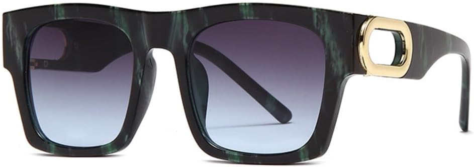 

Солнцезащитные очки MUTYNE большого квадратного размера для мужчин и женщин, винтажные очки в стиле ретро для активного отдыха и вождения, очки с защитой от УФ-излучения UV400, C2