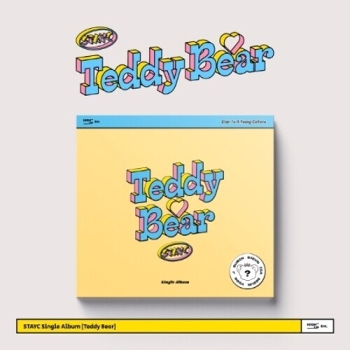 

CD диск Stayc: Teddy Bear - Digipak - incl. Photobook, Seal Sticker + Photocard