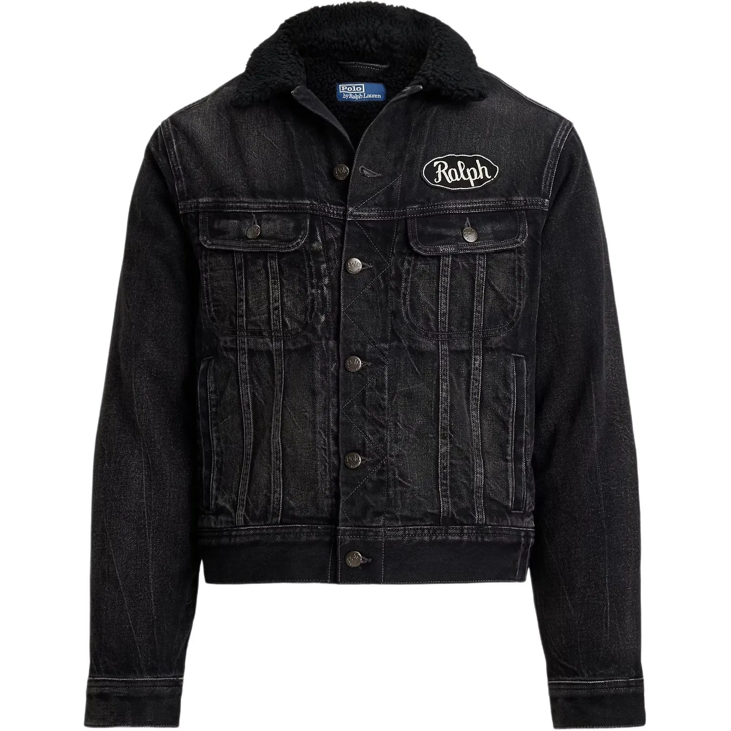 Джинсовая куртка Relaxed Trucker Polo Ralph Lauren зеленая