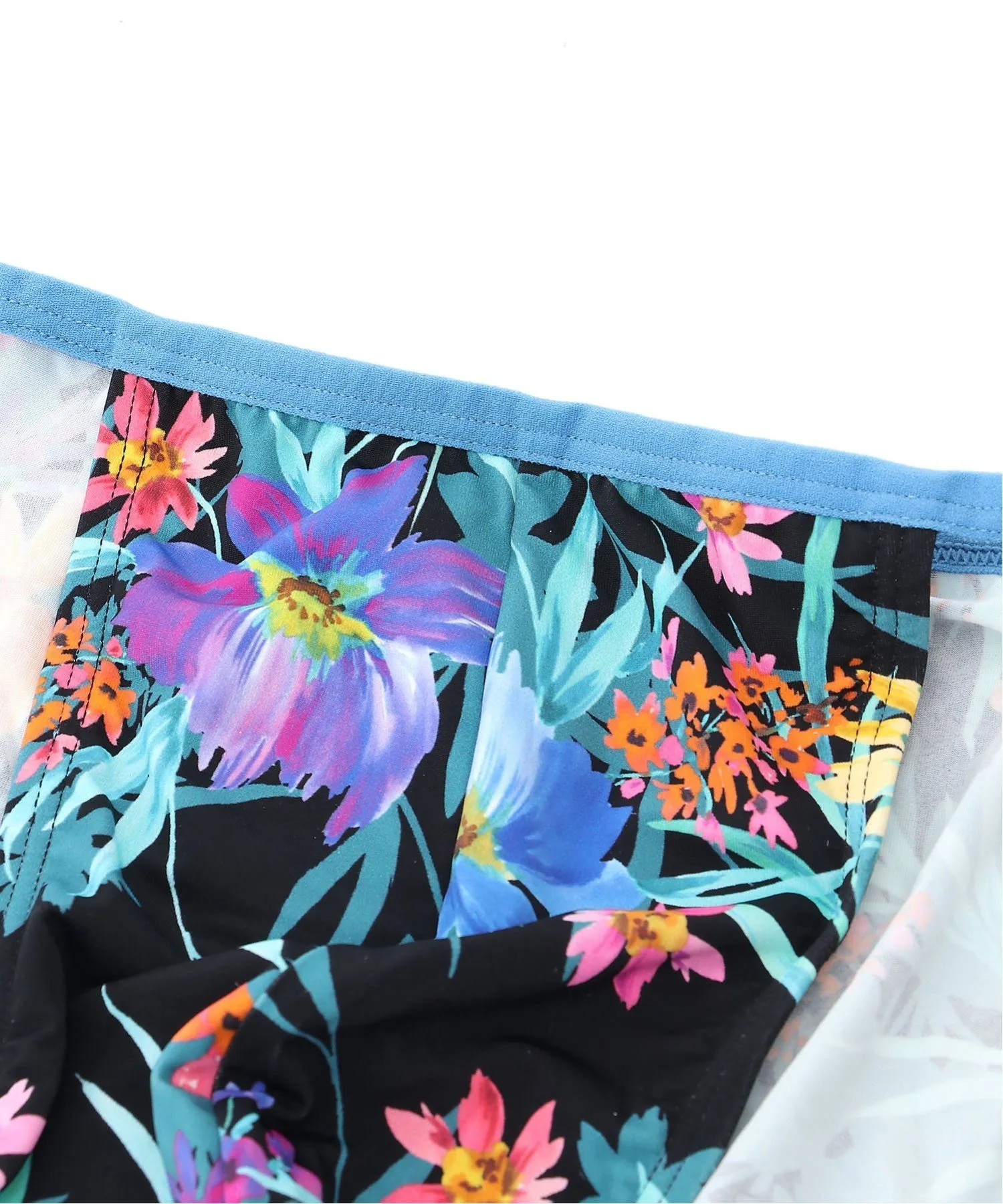 HOM ASIA Tanga Brief print EMPORIO ARMANI, Black Print — фото 3