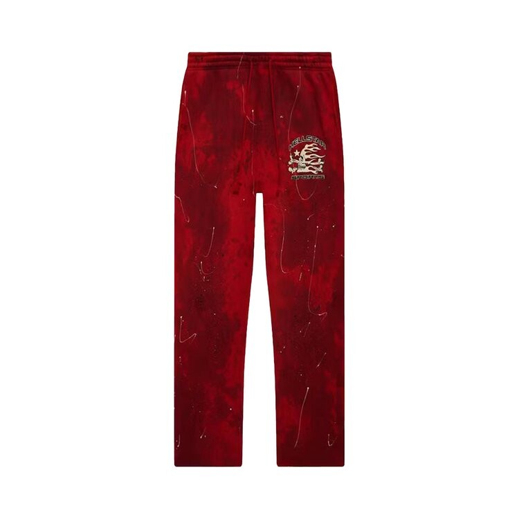 

Спортивные брюки Hellstar Sports Tie-Dye Sweatpants, красный