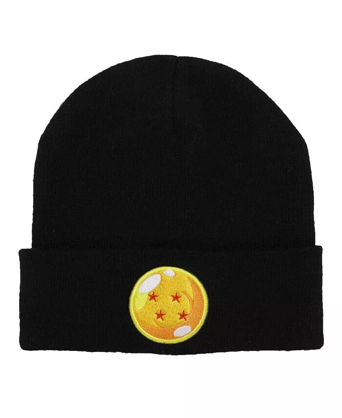 

Мужская вязаная зимняя шапка-бини Dragon Ball Z, черный