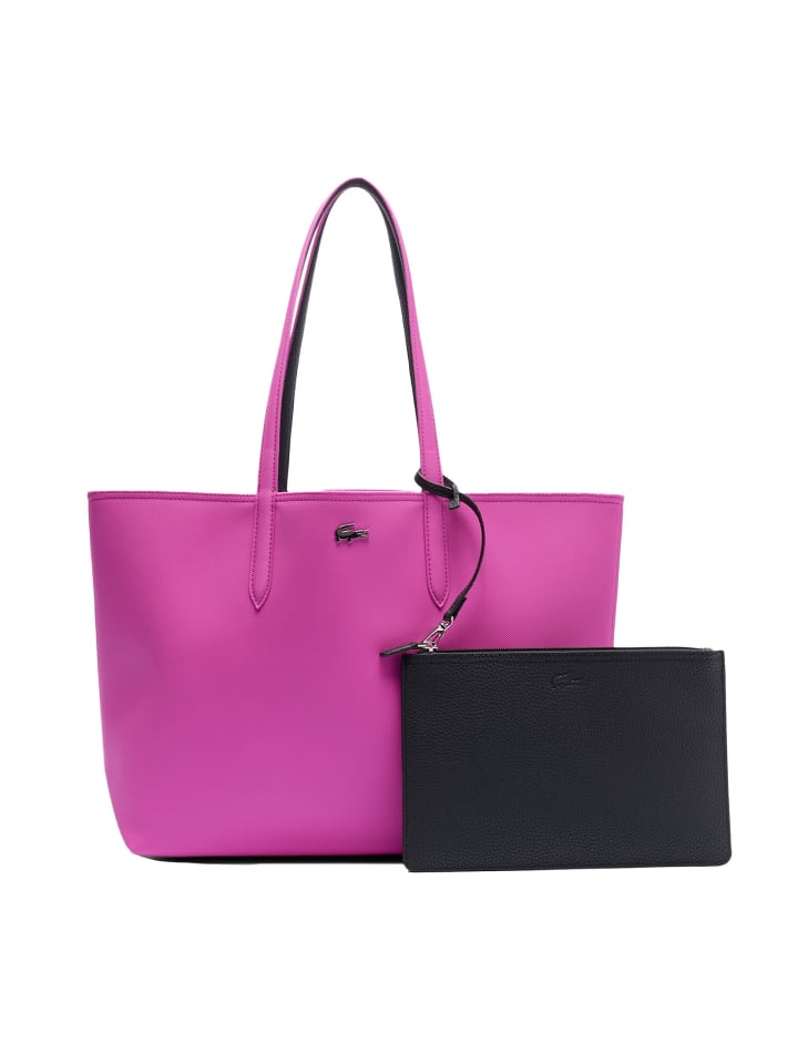 

Наплечная сумка Lacoste, цвет pink/schwarz