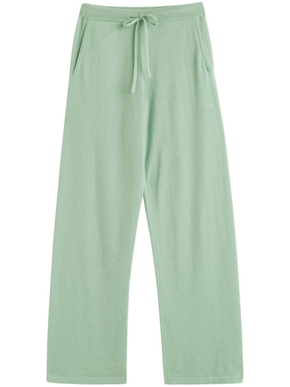 

Chinti & Parker кашемировые брюки The Wide Leg, зеленый