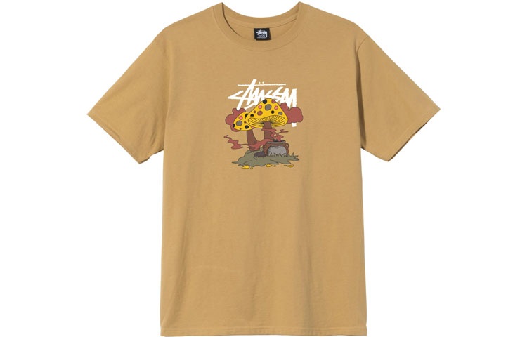 

Футболка Stussy унисекс, Коричневый